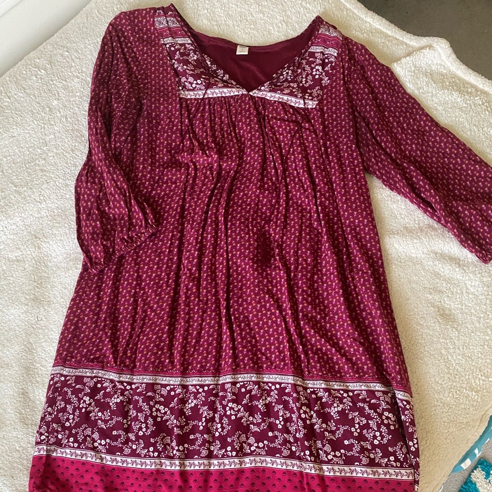 Red Old Navy Dress - Picture 1 of 5